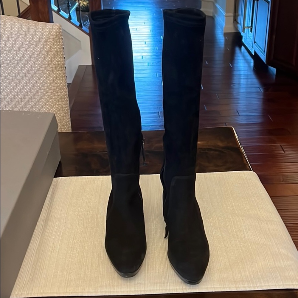 Dahlia stretch suede Aquatalia boots